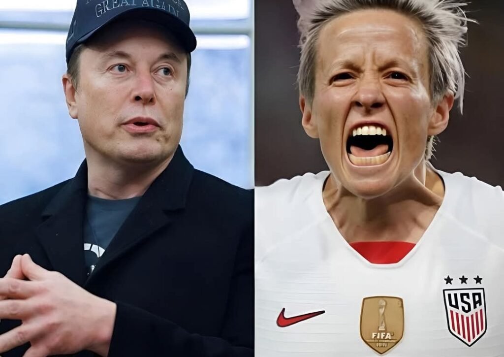 BREAKING: Megan Rapinoe ANGRY Says She’ll Leave America After Elon Musk Costs Her $100 Million In Advertising, “This Cr@zy Guy Doesn’t Respect Me Here